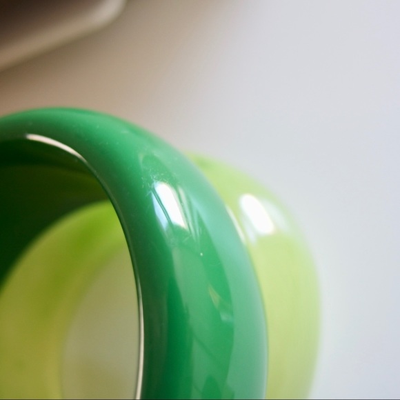 Two Green Bangles - Picture 4 of 6
